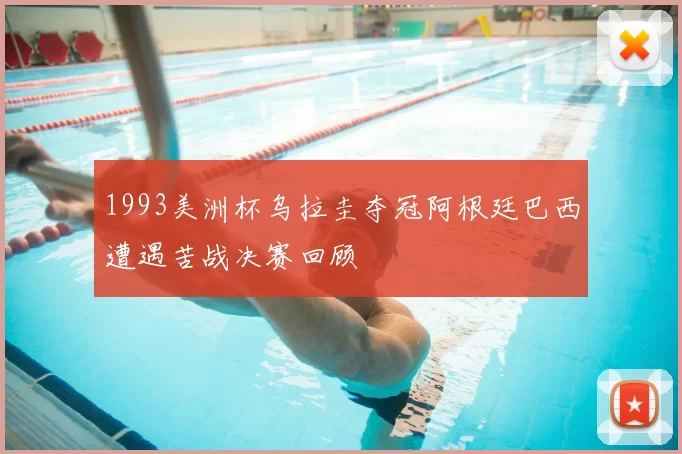 1993美洲杯乌拉圭夺冠阿根廷巴西遭遇苦战决赛回顾